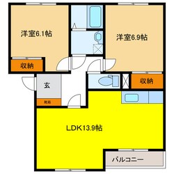 PLASIRの物件間取画像